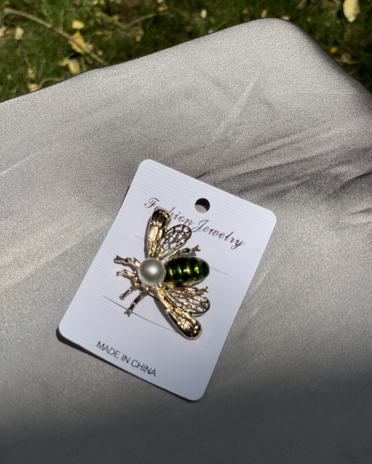 The Sovereign Bee Statement Brooch