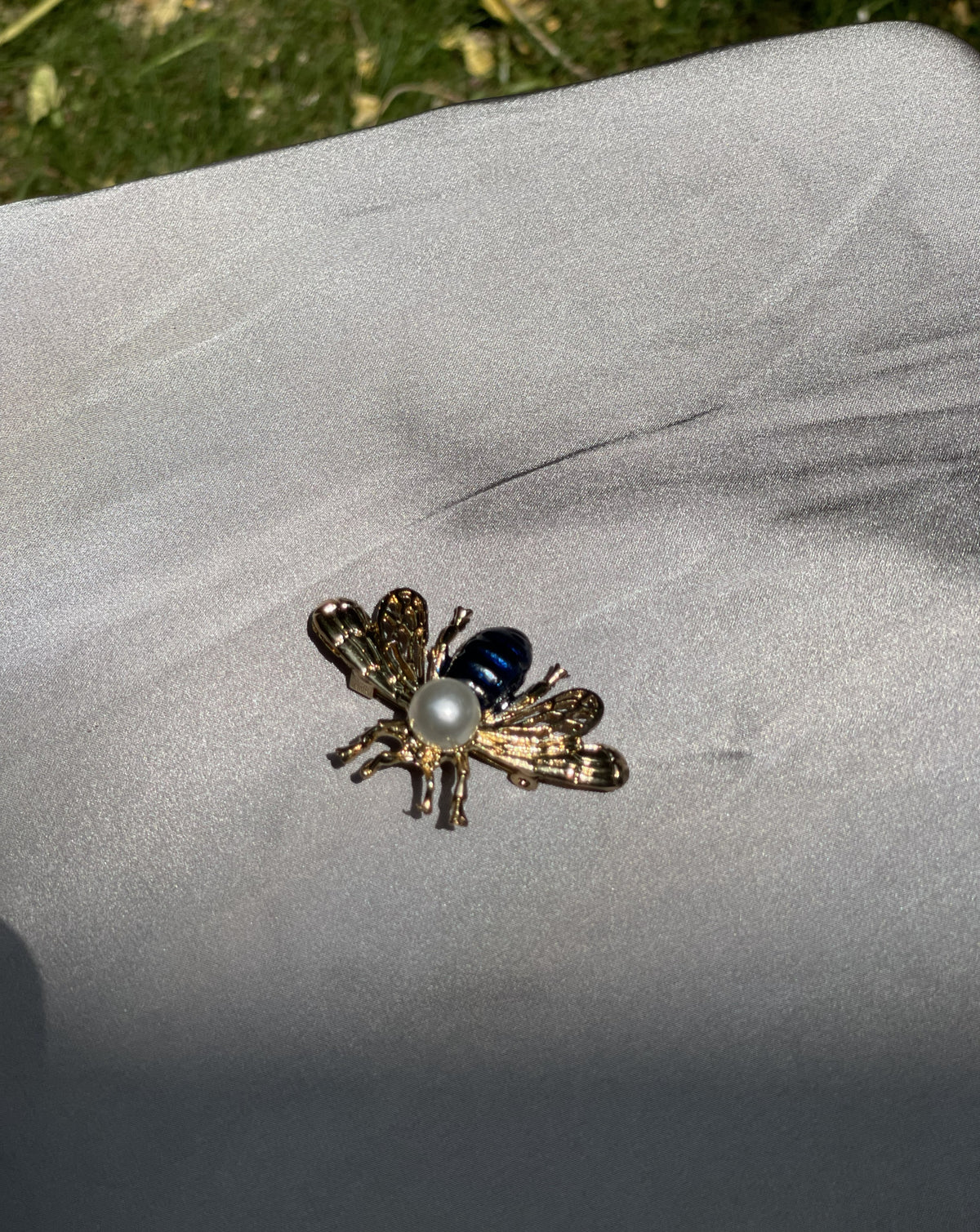 The Sovereign Bee Statement Brooch