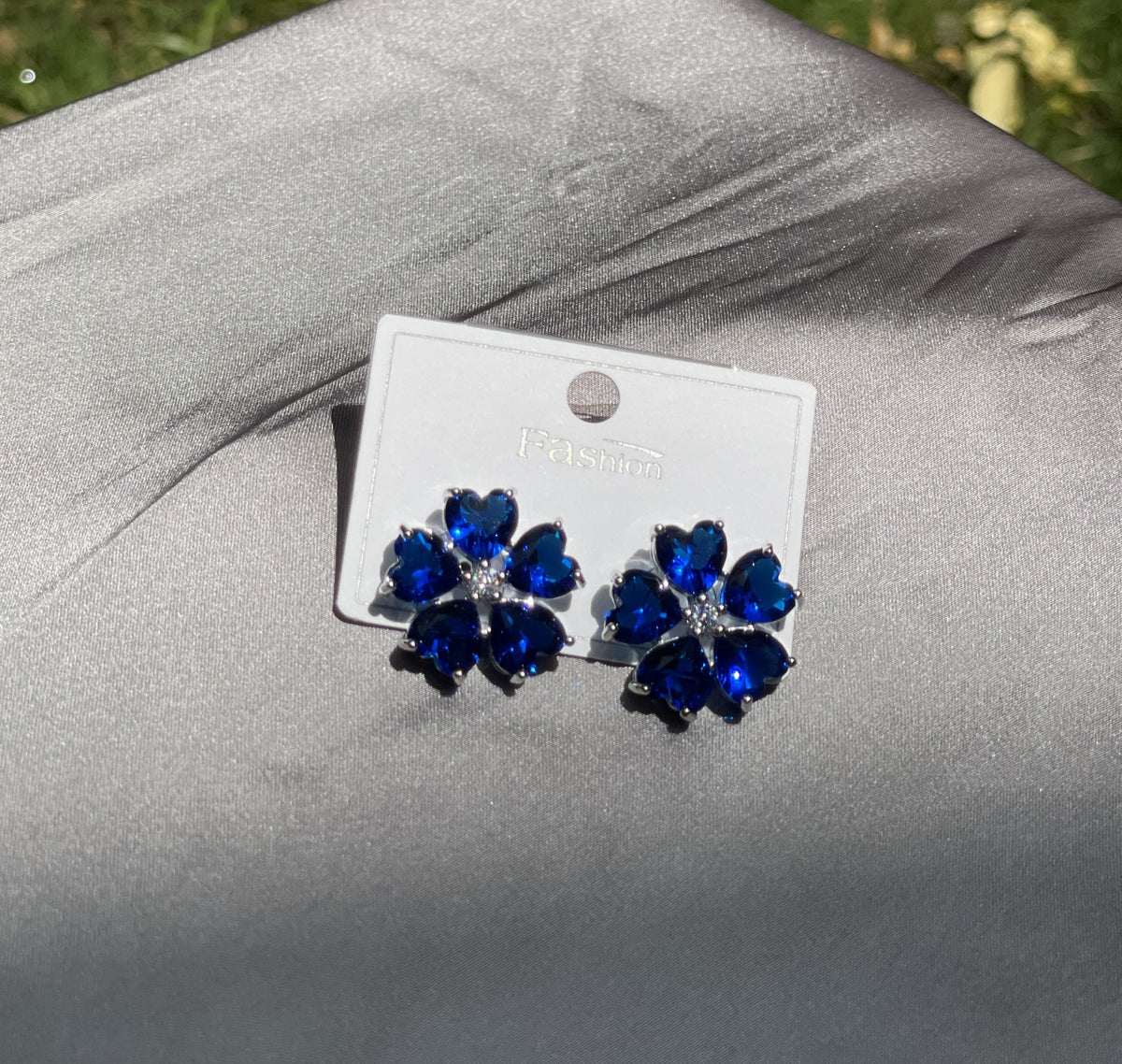 The Fiore Heart-Petal Studs